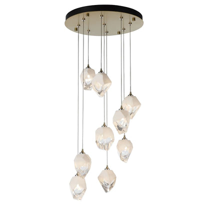 Hubbardton Forge Chrysalis 9 Light 21" Wide Multi Light Pendant