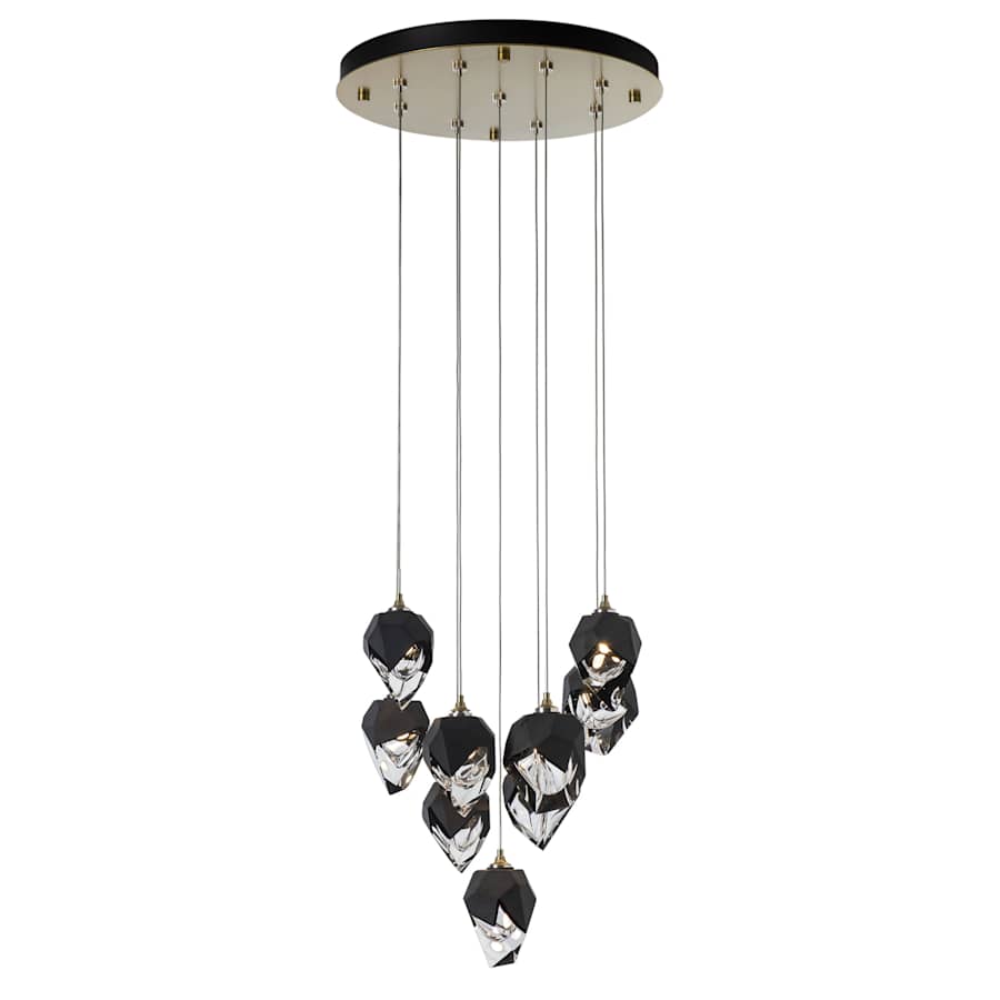 Hubbardton Forge Chrysalis 9 Light 21" Wide Multi Light Pendant