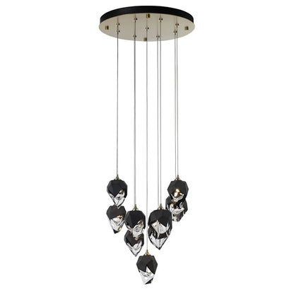 Hubbardton Forge Chrysalis 9 Light 21" Wide Multi Light Pendant