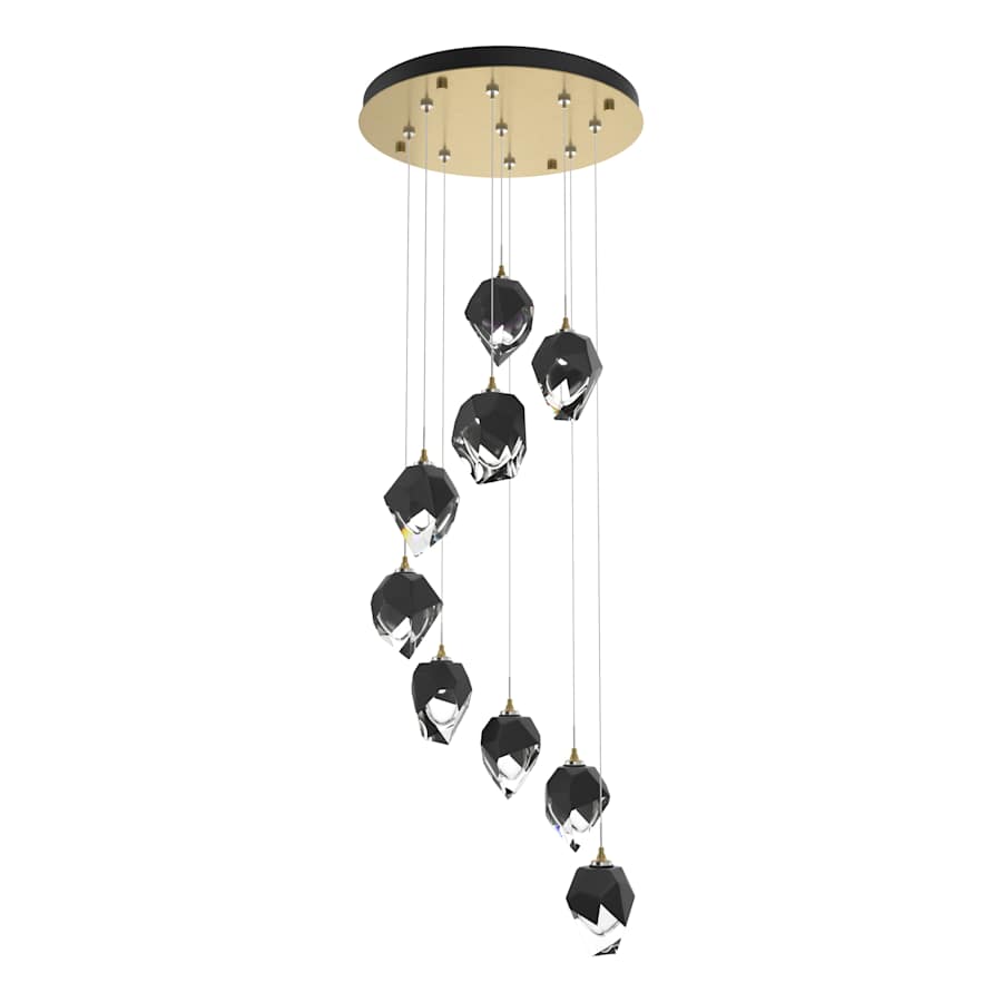 Hubbardton Forge Chrysalis 9 Light 21" Wide Multi Light Pendant