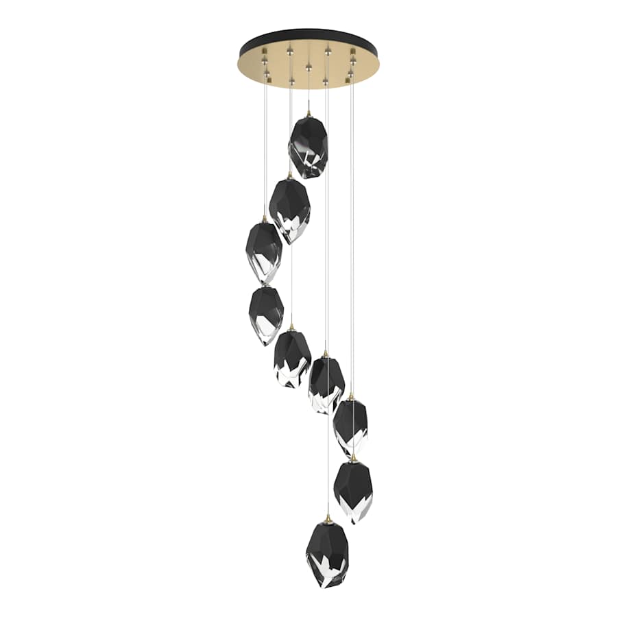 Hubbardton Forge Chrysalis 9 Light 21" Wide Multi Light Pendant