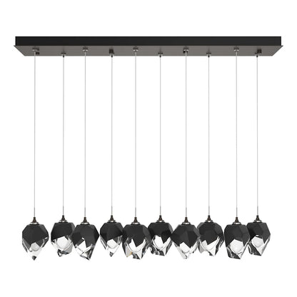 Hubbardton Forge Chrysalis 10 Light 45" Wide Linear Pendant