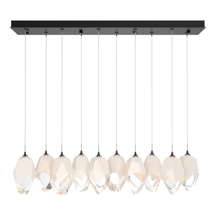 Hubbardton Forge Chrysalis 10 Light 45" Wide Linear Pendant