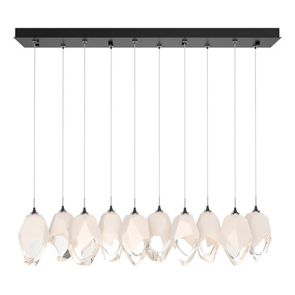 Hubbardton Forge Chrysalis 10 Light 45" Wide Linear Pendant