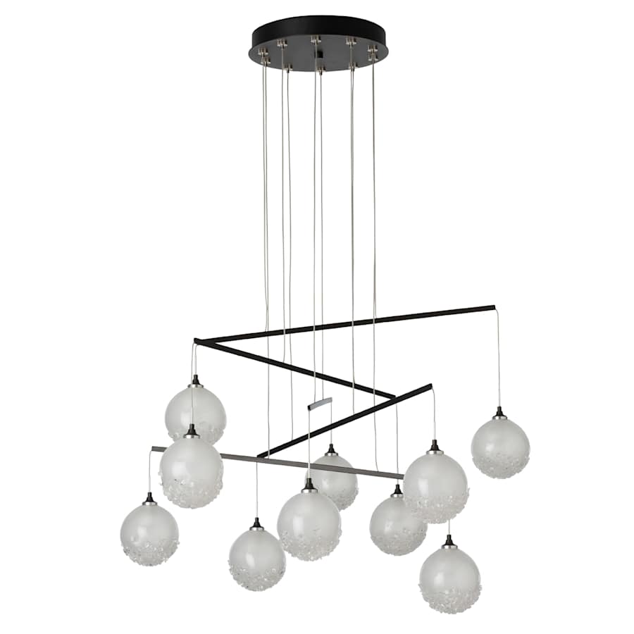 Hubbardton Forge Fritz 10 Light 38" Wide Multi Light Pendant