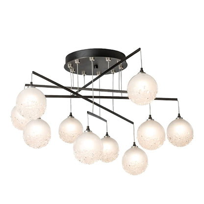 Hubbardton Forge Fritz 10 Light 38" Wide Multi Light Pendant