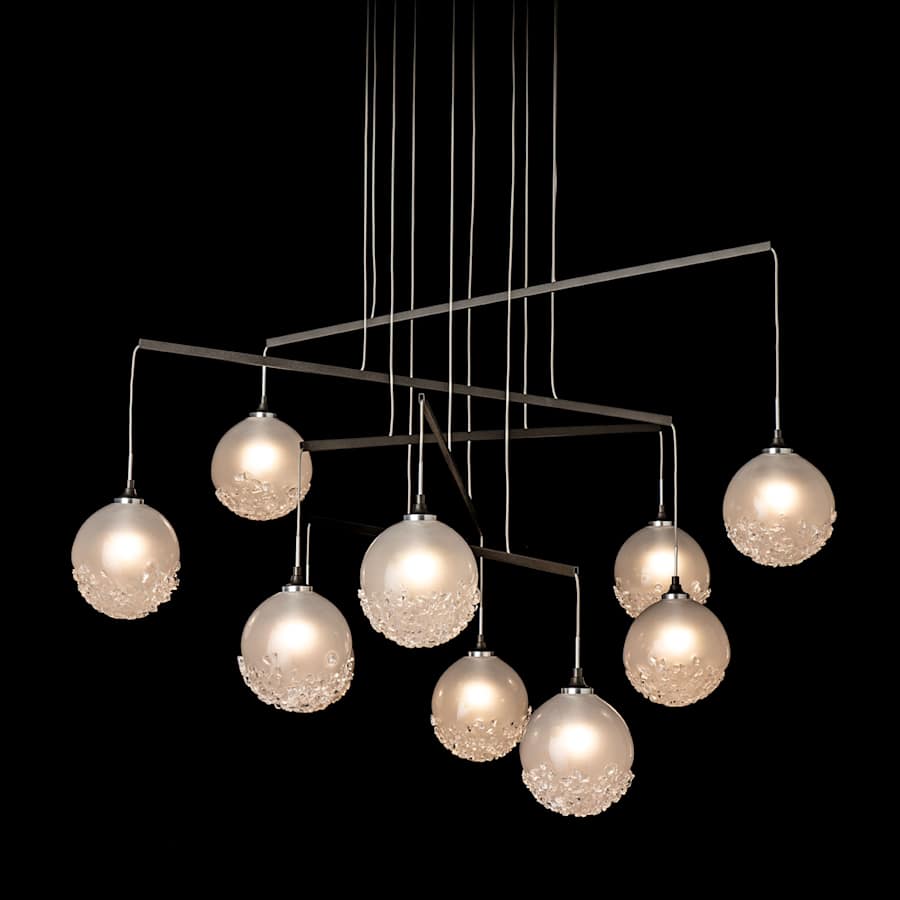 Hubbardton Forge Fritz 10 Light 38" Wide Multi Light Pendant