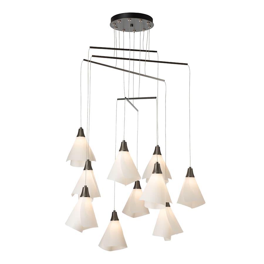 Hubbardton Forge Mobius 10 Light 40" Wide Multi Light Pendant