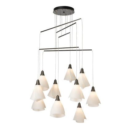 Hubbardton Forge Mobius 10 Light 40" Wide Multi Light Pendant