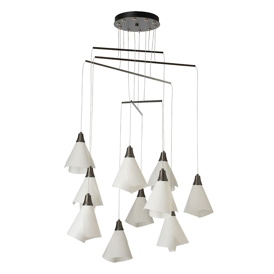 Hubbardton Forge Mobius 10 Light 40" Wide Multi Light Pendant