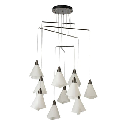 Hubbardton Forge Mobius 10 Light 40" Wide Multi Light Pendant