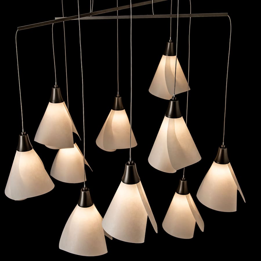 Hubbardton Forge Mobius 10 Light 40" Wide Multi Light Pendant