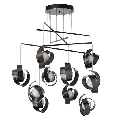 Hubbardton Forge Riza 10 Light 41" Wide Multi Light Pendant