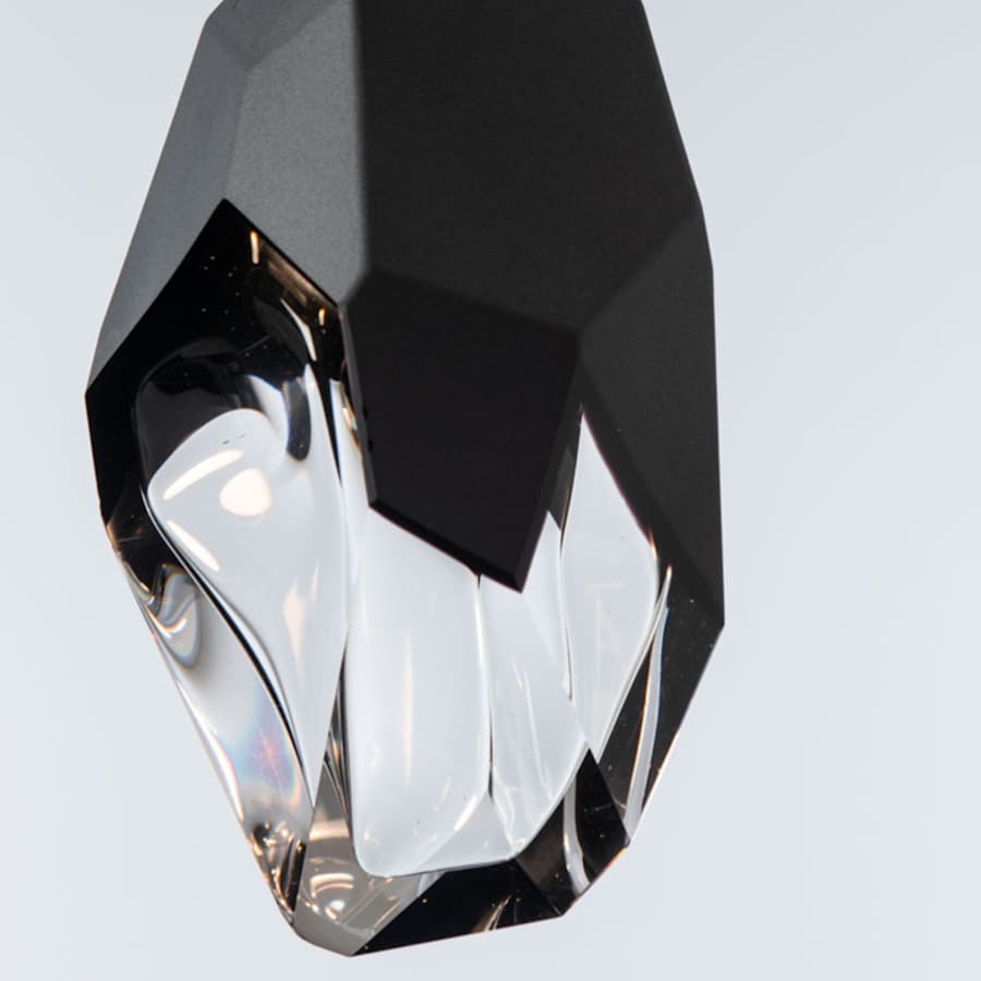 Hubbardton Forge Chrysalis 10 Light 38" Wide Crystal Multi Light Pendant