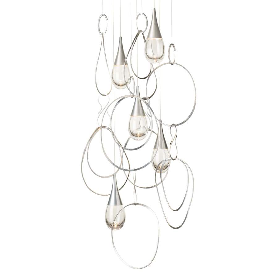 Hubbardton Forge Lyric 5 Light 31" Wide Suspension Multi Light Pendant