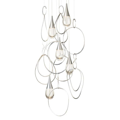 Hubbardton Forge Lyric 5 Light 31" Wide Suspension Multi Light Pendant