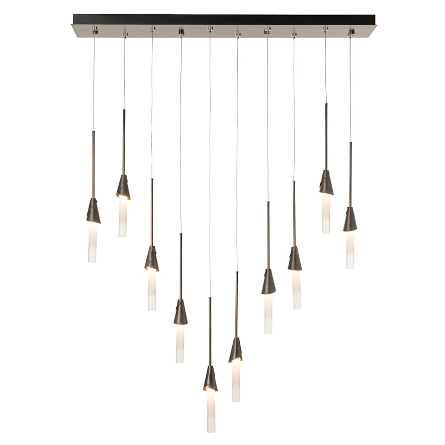 Hubbardton Forge Lilium 10 Light 45" Wide Suspension Multi Light Pendant