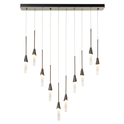 Hubbardton Forge Lilium 10 Light 45" Wide Suspension Multi Light Pendant