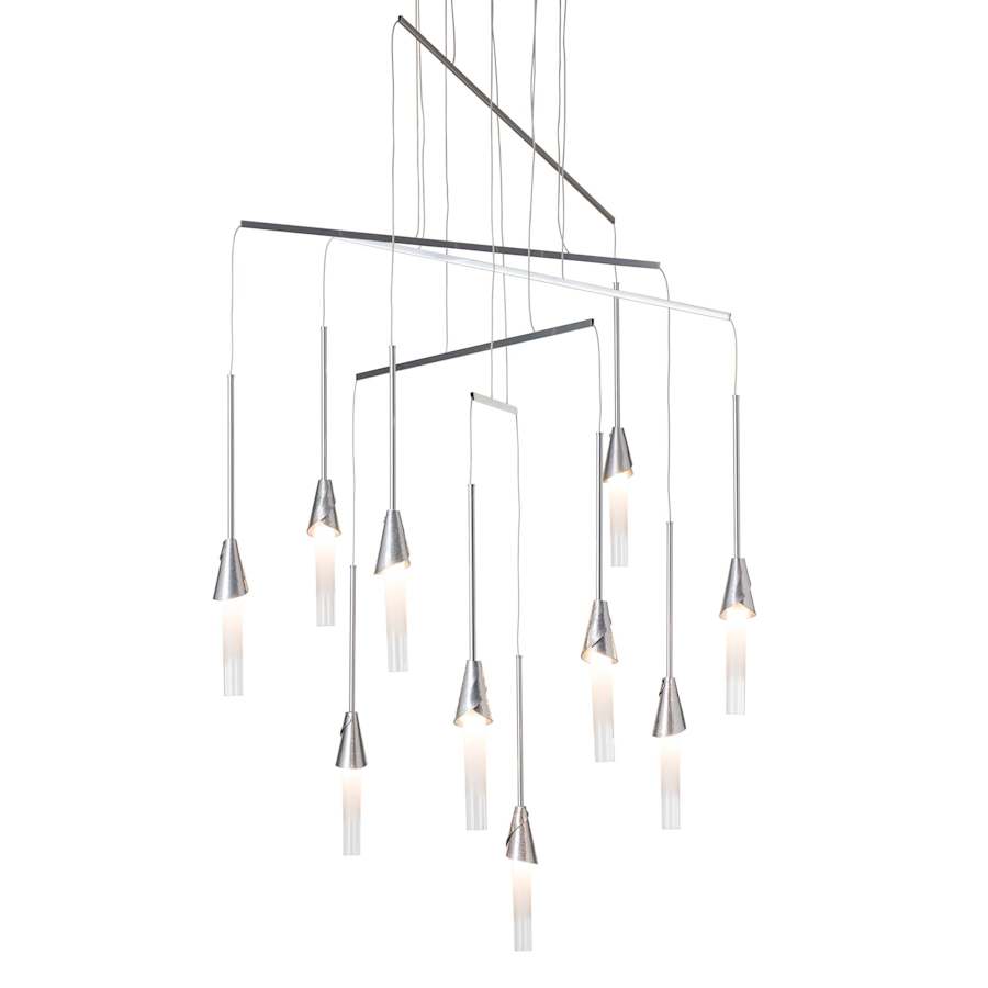 Hubbardton Forge Lilium 10 Light 35" Wide Suspension Multi Light Pendant