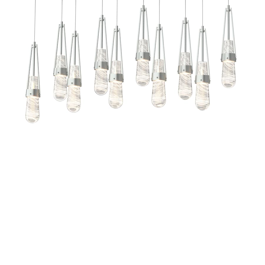 Hubbardton Forge Link 10 Light 45" Wide Linear Pendant