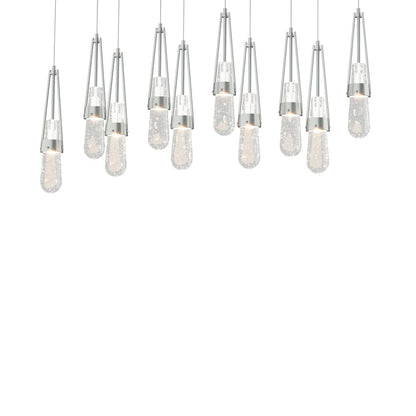 Hubbardton Forge Link 10 Light 45" Wide Linear Pendant