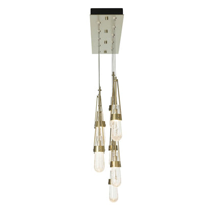 Hubbardton Forge Link 10 Light 45" Wide Linear Pendant
