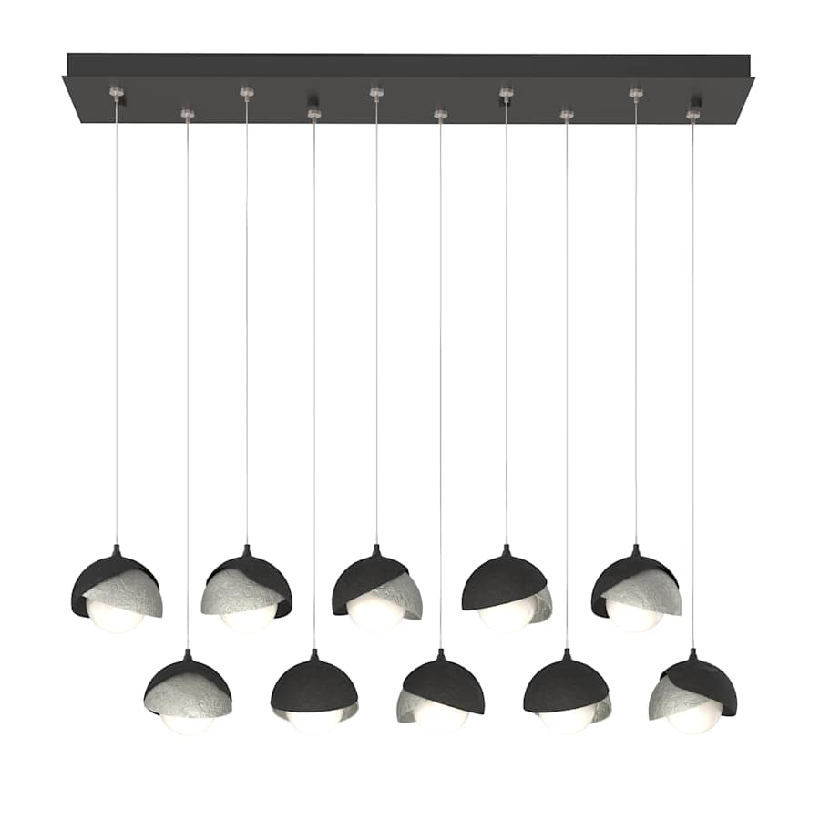 Hubbardton Forge Brooklyn 10 Light 45" Wide Suspension Multi Light Pendant