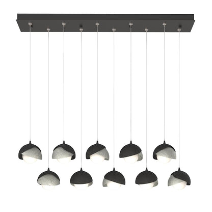 Hubbardton Forge Brooklyn 10 Light 45" Wide Suspension Multi Light Pendant