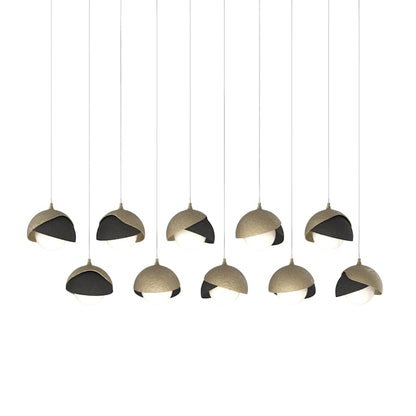 Hubbardton Forge Brooklyn 10 Light 45" Wide Suspension Multi Light Pendant