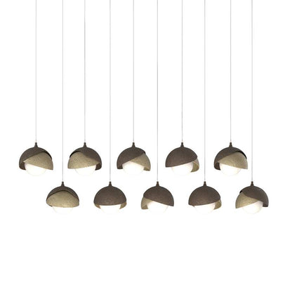 Hubbardton Forge Brooklyn 10 Light 45" Wide Suspension Multi Light Pendant