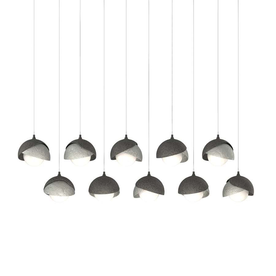 Hubbardton Forge Brooklyn 10 Light 45" Wide Suspension Multi Light Pendant
