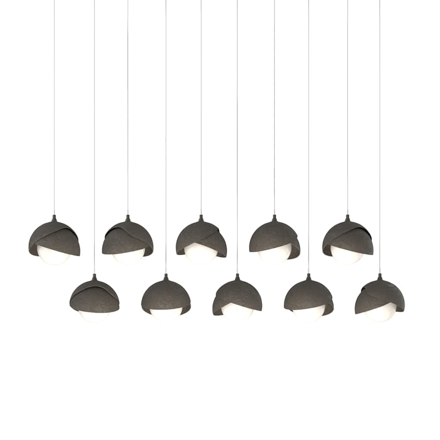 Hubbardton Forge Brooklyn 10 Light 45" Wide Suspension Multi Light Pendant