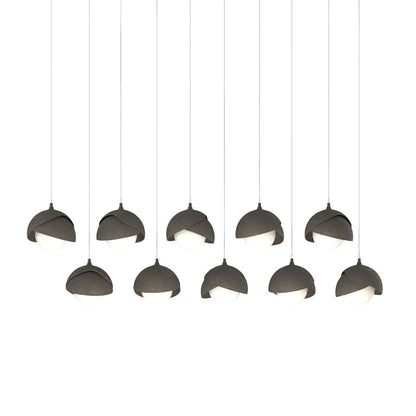 Hubbardton Forge Brooklyn 10 Light 45" Wide Suspension Multi Light Pendant