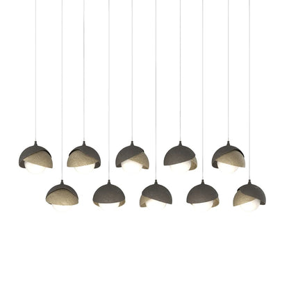 Hubbardton Forge Brooklyn 10 Light 45" Wide Suspension Multi Light Pendant