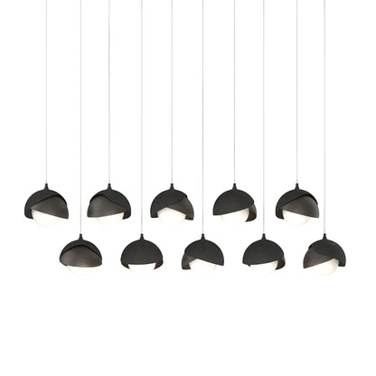 Hubbardton Forge Brooklyn 10 Light 45" Wide Suspension Multi Light Pendant