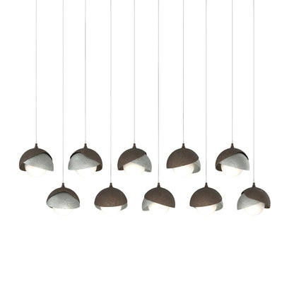 Hubbardton Forge Brooklyn 10 Light 45" Wide Suspension Multi Light Pendant