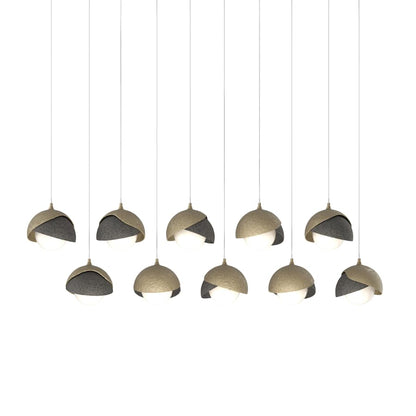 Hubbardton Forge Brooklyn 10 Light 45" Wide Suspension Multi Light Pendant