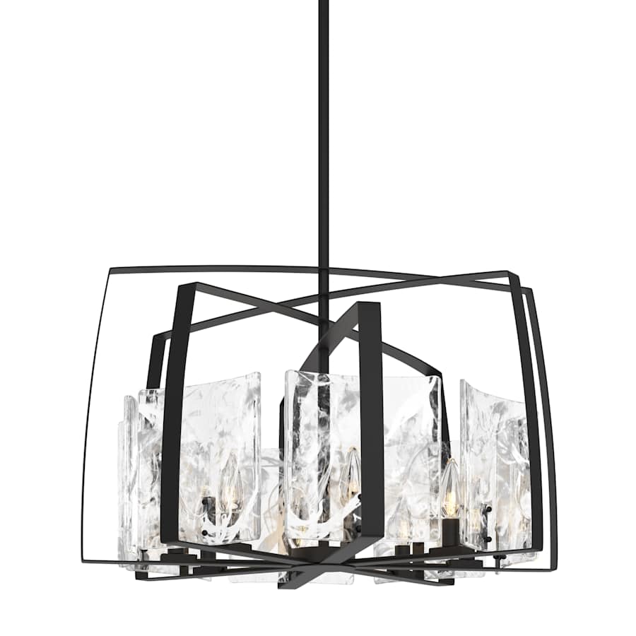 Hubbardton Forge Arc 8 Light 35" Wide LED Multi Light Pendant