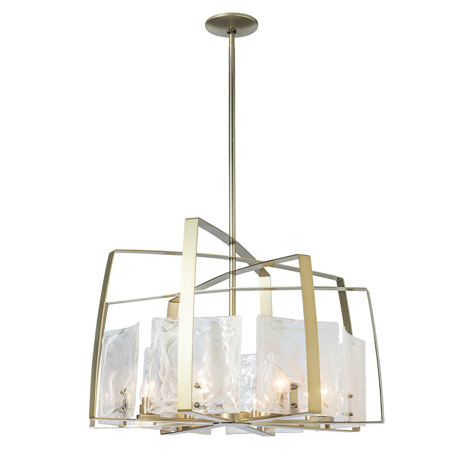 Hubbardton Forge Arc 8 Light 35" Wide LED Multi Light Pendant