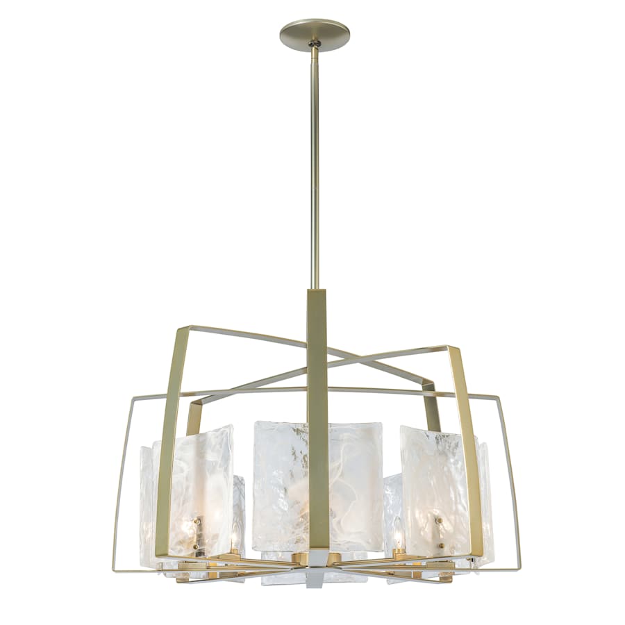 Hubbardton Forge Arc 8 Light 35" Wide LED Multi Light Pendant