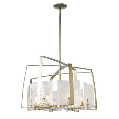 Hubbardton Forge Arc 8 Light 35" Wide LED Multi Light Pendant
