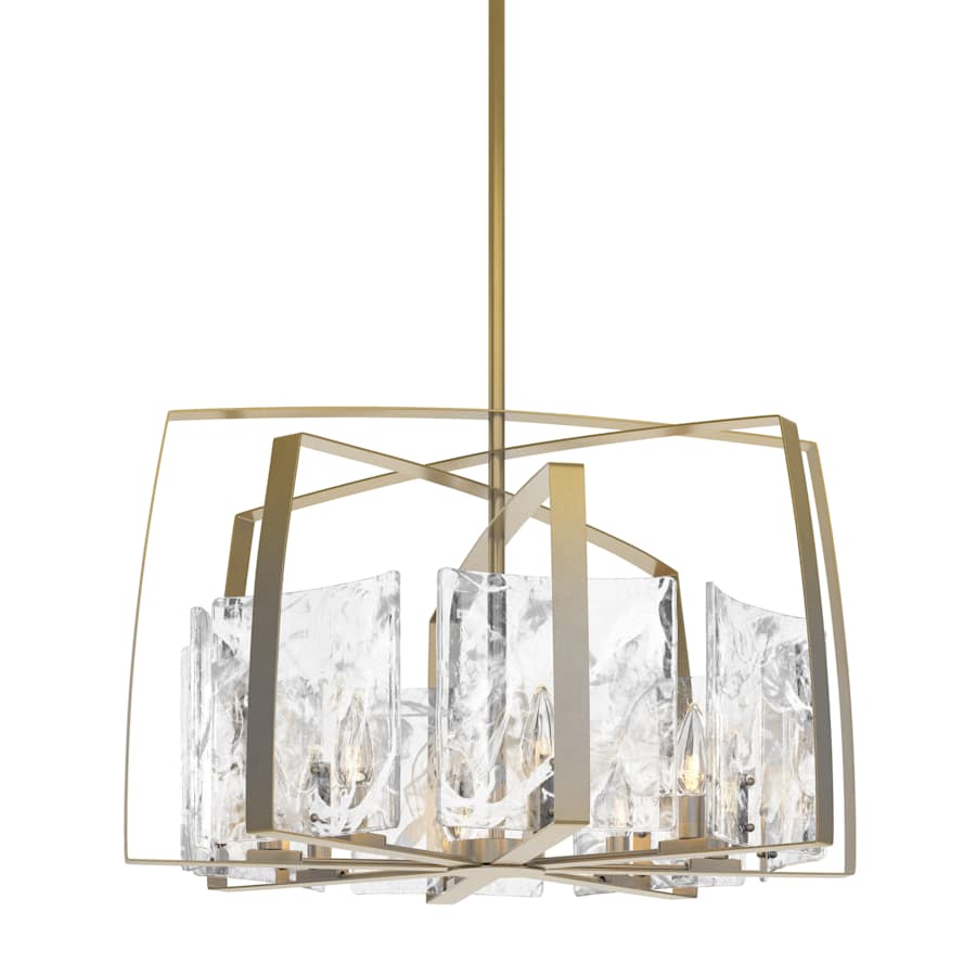 Hubbardton Forge Arc 8 Light 35" Wide LED Multi Light Pendant