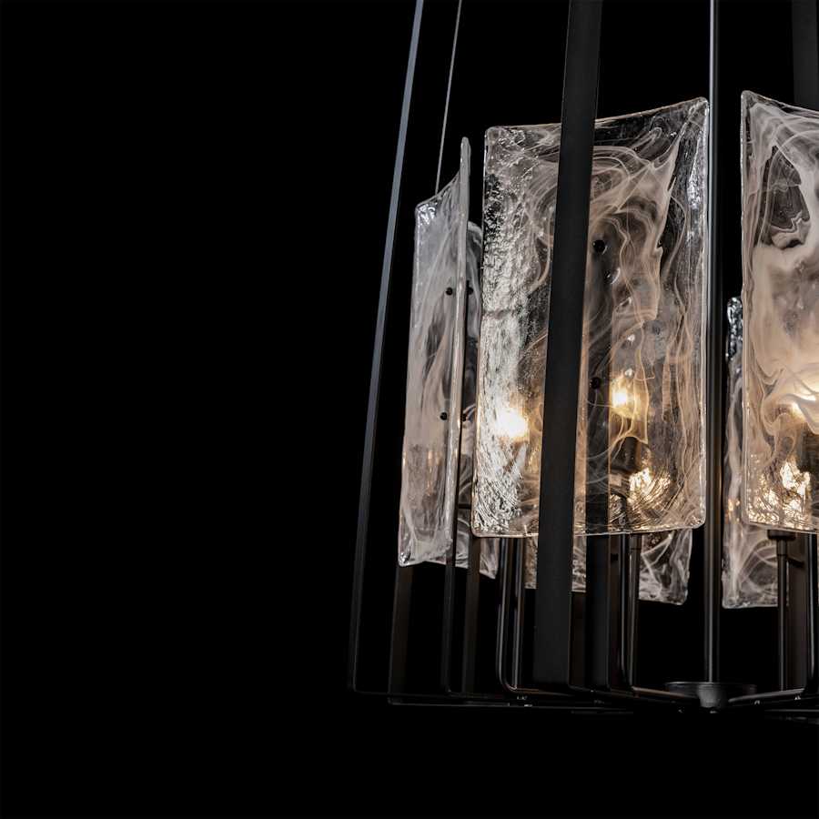 Hubbardton Forge Arc 8 Light 34" Wide Pendant