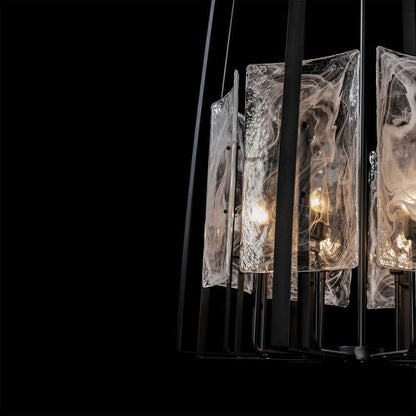 Hubbardton Forge Arc 8 Light 34" Wide Pendant