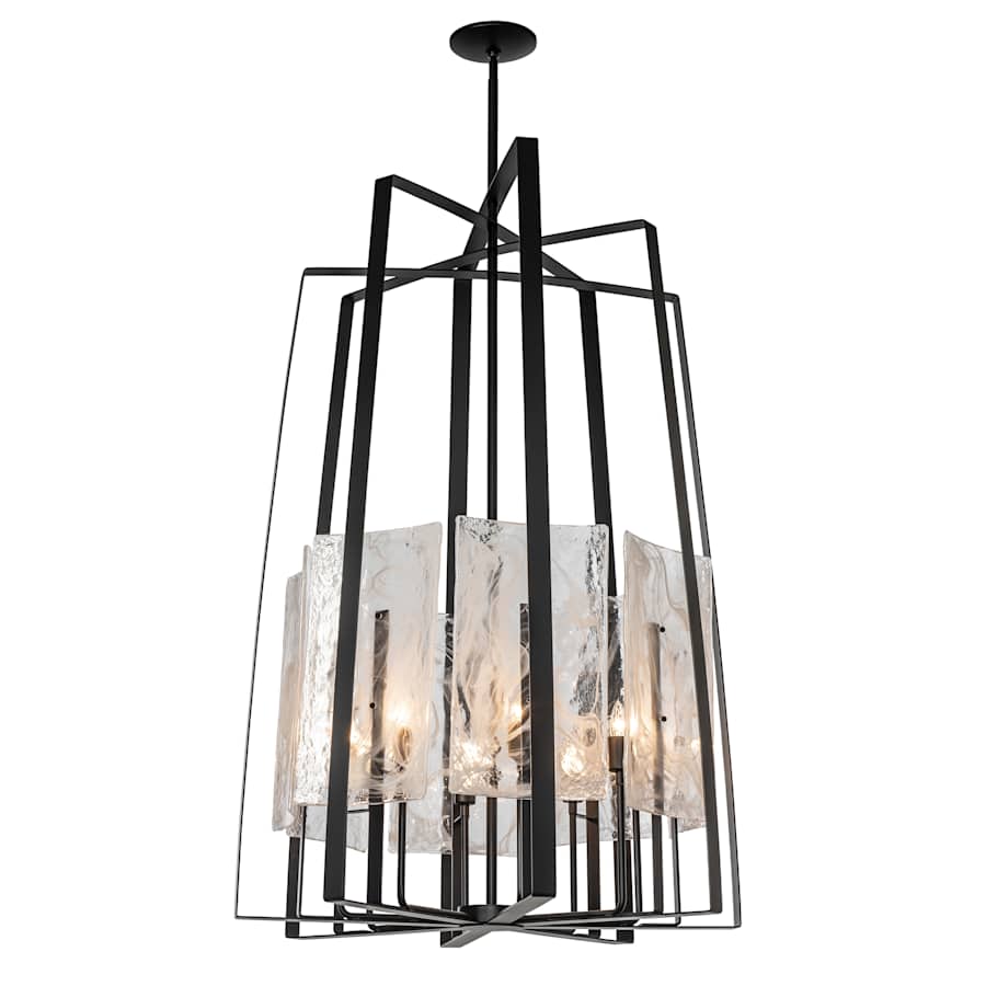 Hubbardton Forge Arc 8 Light 34" Wide Pendant