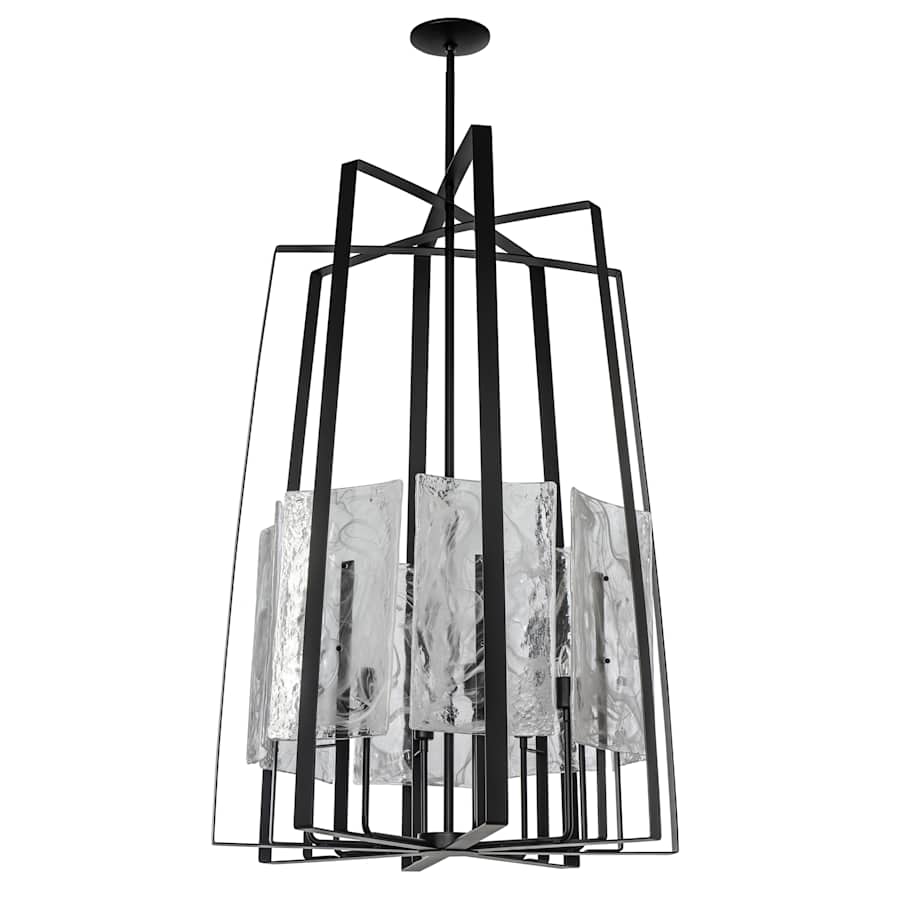 Hubbardton Forge Arc 8 Light 34" Wide Pendant
