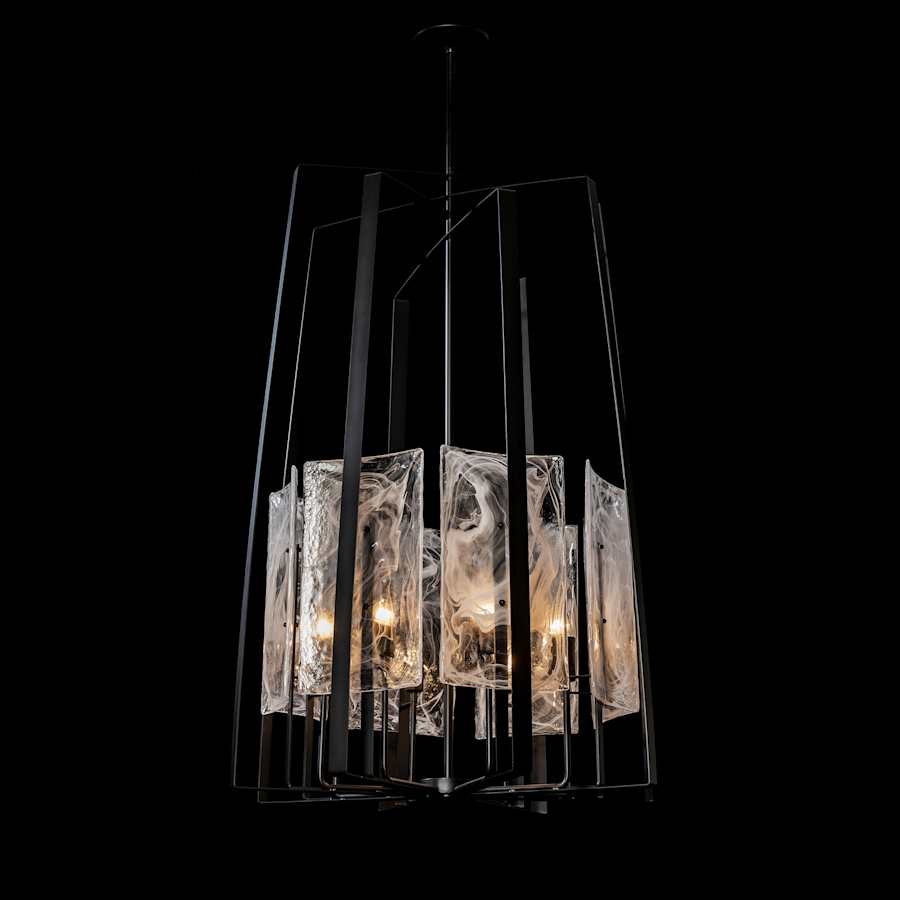 Hubbardton Forge Arc 8 Light 34" Wide Pendant