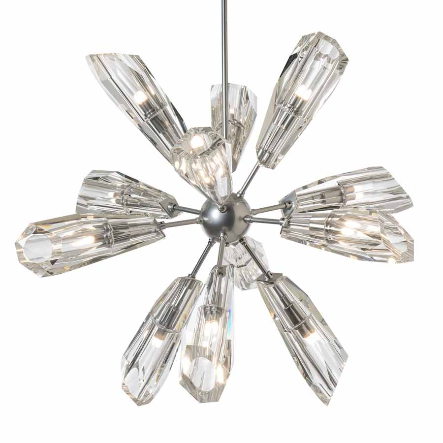 Hubbardton Forge Luma 12 Light 32" Wide LED Multi Light Pendant