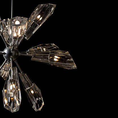 Hubbardton Forge Luma 12 Light 32" Wide LED Multi Light Pendant