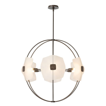 Hubbardton Forge Astra 6 Light 32" Wide Globe Chandelier
